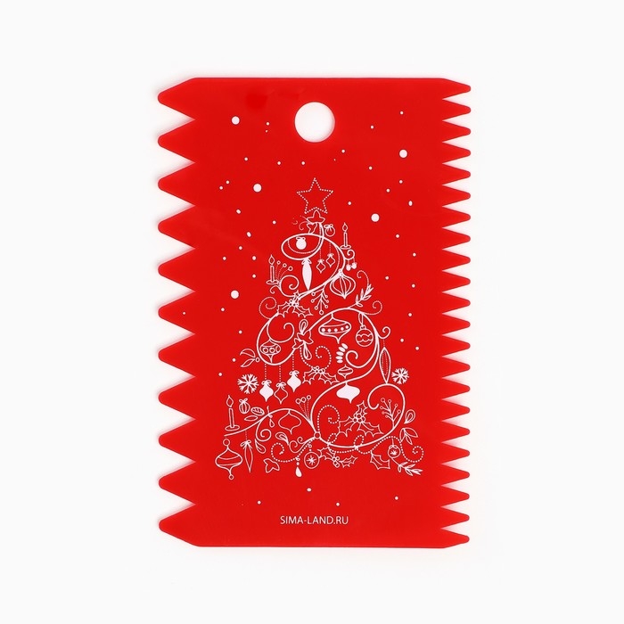 Новый год. Набор кондитерских шпателей «Волшебство», 3 шт Новый год. Набор кондитерских шпателей «Волшебство», 3 шт