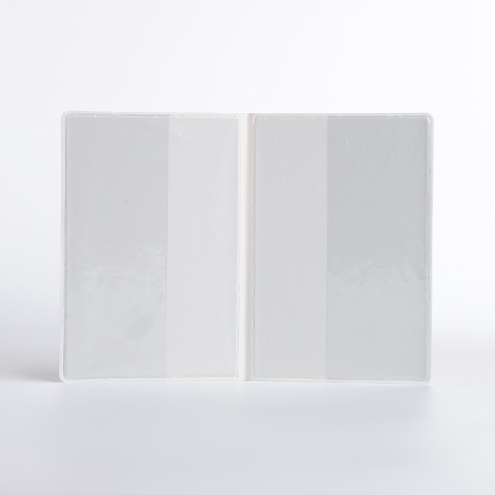 Обложка для паспорта, цвет голубой Обложка для паспорта, цвет голубой