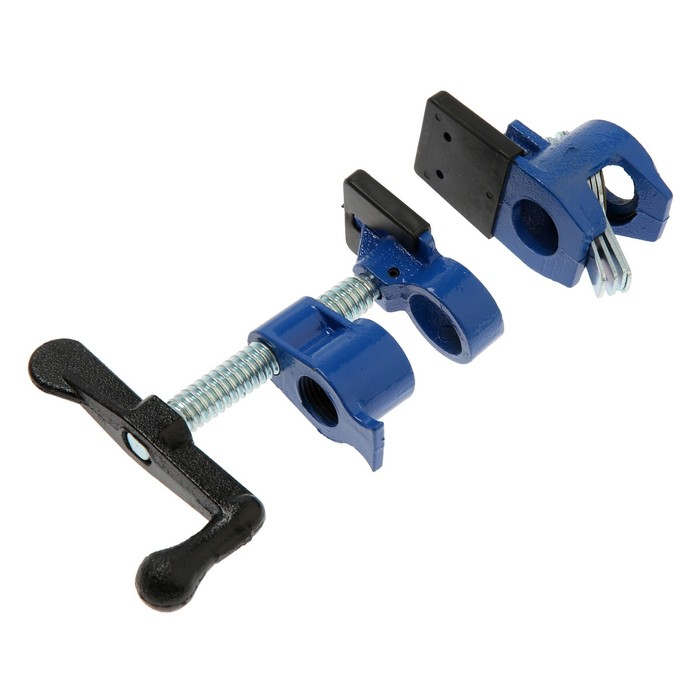 Струбцина трубная ТУНДРА, резиновые накладки, 1/2 Струбцина трубная ТУНДРА, резиновые накладки, 1/2"