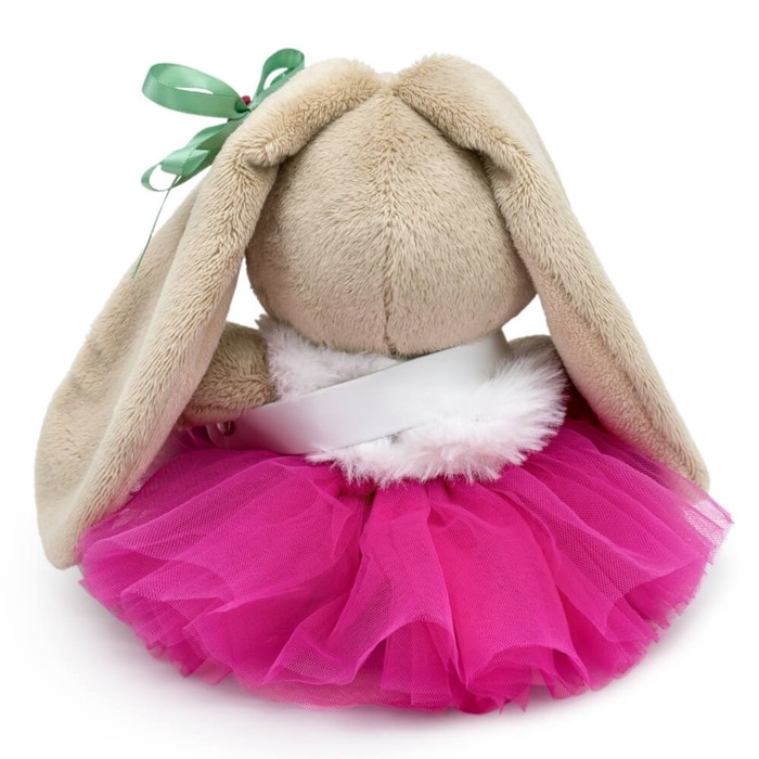 Мягкая игрушка «Зайка Ми», в меховом воротничке и юбочке, 15 см Мягкая игрушка «Зайка Ми», в меховом воротничке и юбочке, 15 см