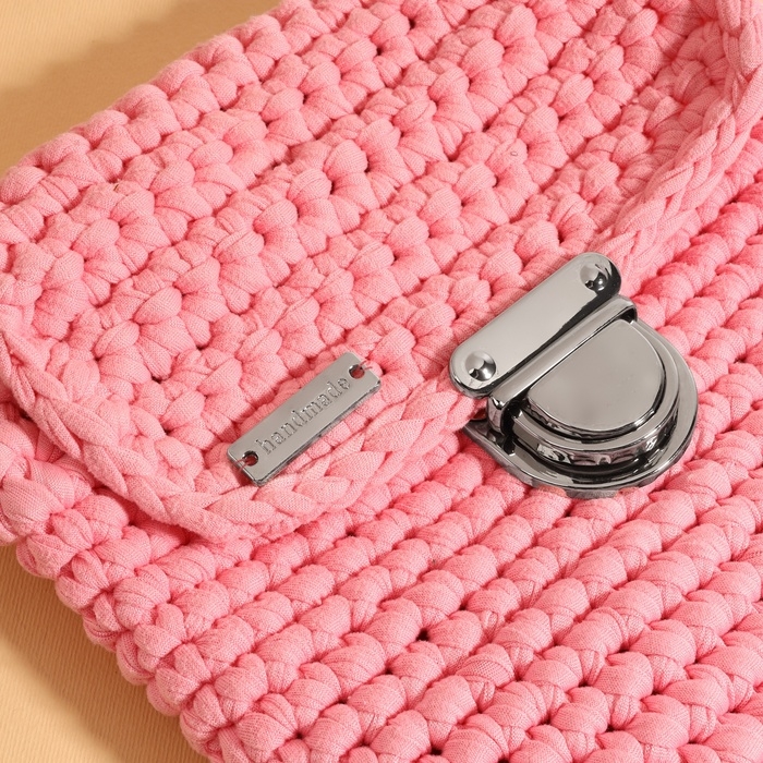 Набор нашивок из металла «Hand made», 3,2 × 1 см, 10 шт, цвет серебряный Набор нашивок из металла «Hand made», 3,2 × 1 см, 10 шт, цвет серебряный