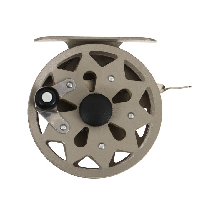 Катушка инерционная, металл, диаметр 6.5 см, цвет коричневый, TL65 Катушка инерционная, металл, диаметр 6.5 см, цвет коричневый, TL65