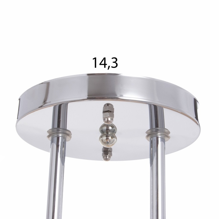 Люстра Люстра "Детта" БП 2х40Вт Е27 Хром МОДЕЛЬ: 2595290