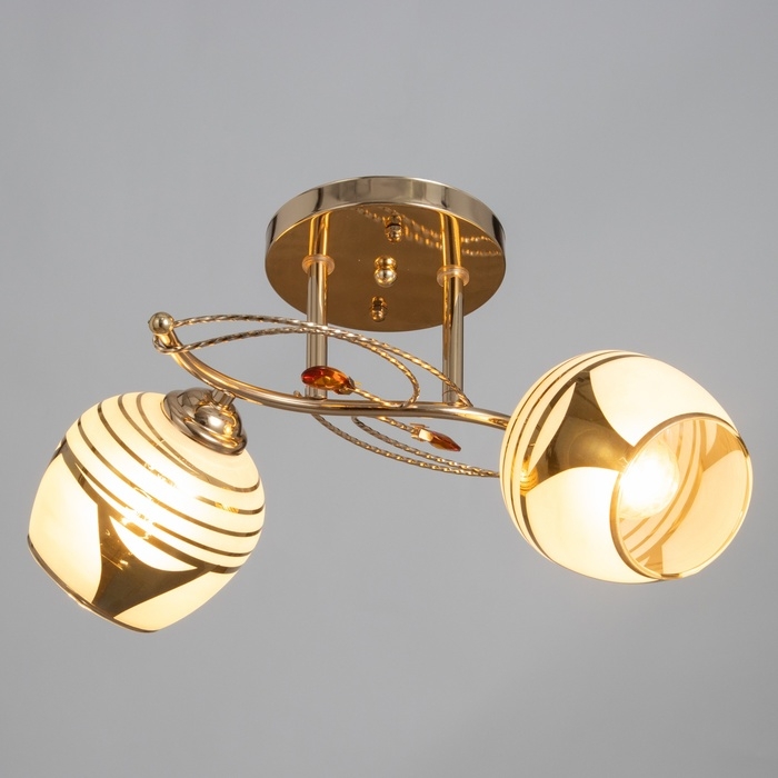 Люстра Люстра "Баффи" 2х40Вт Е27 Золото МОДЕЛЬ: 2751100