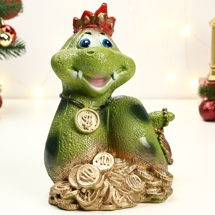 Копилка Копилка "Змея Королева" 25х23х18см