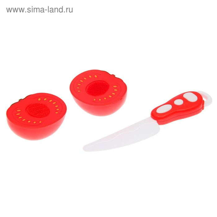 Набор продуктов для нарезки на липучках «Фрукты-овощи» №4, МИКС Набор продуктов для нарезки на липучках «Фрукты-овощи» №4, МИКС