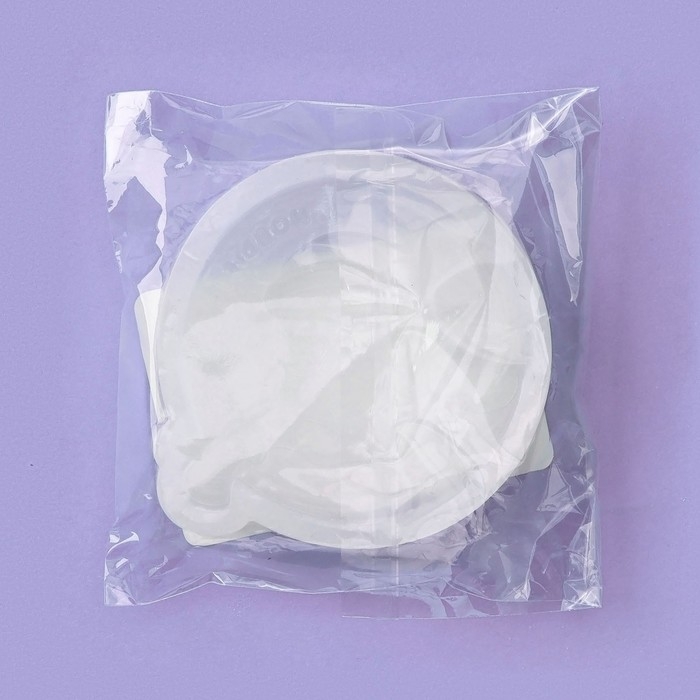 Силиконовый молд для леденцов и шоколада «Дед Мороз, с Новым годом!» Силиконовый молд для леденцов и шоколада «Дед Мороз, с Новым годом!»