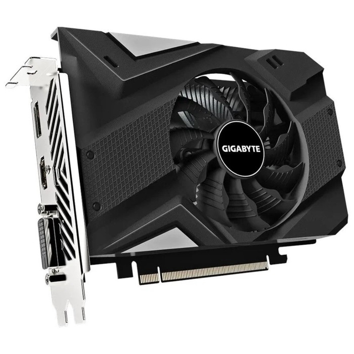 Видеокарта Gigabyte GEFORCE GTX1650, 4 Гб, 128bit, GDDR6, DVI, HDMI, DP Видеокарта Gigabyte GEFORCE GTX1650, 4 Гб, 128bit, GDDR6, DVI, HDMI, DP