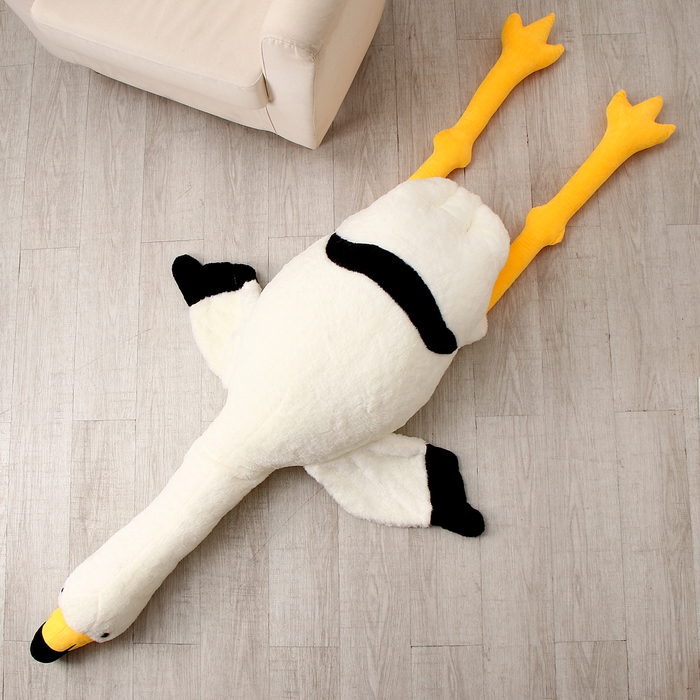 Мягкая игрушка «Фламинго», 190 см, цвет белый Мягкая игрушка «Фламинго», 190 см, цвет белый