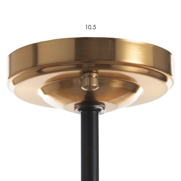 Люстра Люстра "Кэган" 5хE27 40Вт черный 68х68х46,5 см BayerLux