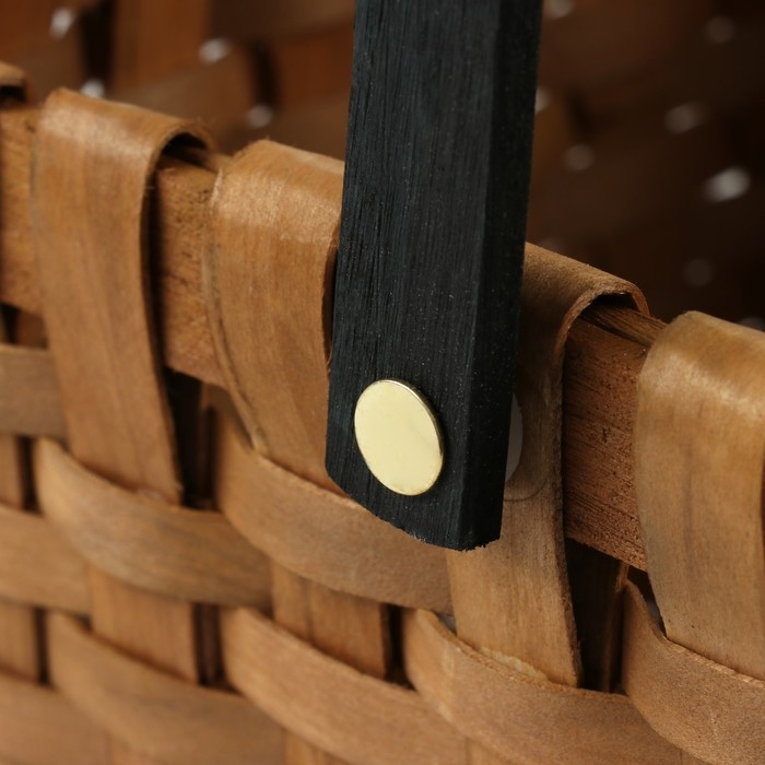 Набор корзин плетеных из 2 шт, 26х22хH15/28 см, 22х17хH12/24 см, секвойя Набор корзин плетеных из 2 шт, 26х22хH15/28 см, 22х17хH12/24 см, секвойя