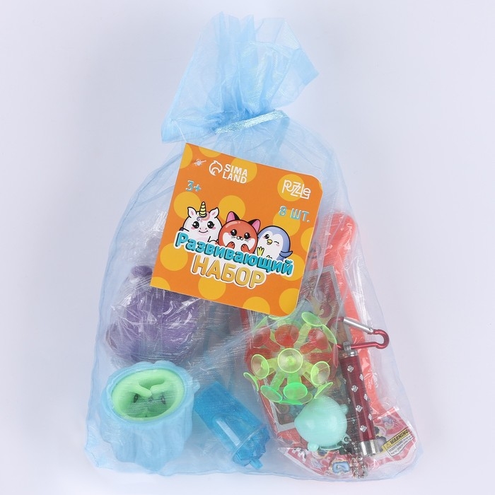 Набор игрушек-антистресс 3 (8 предметов) Набор игрушек-антистресс 3 (8 предметов)