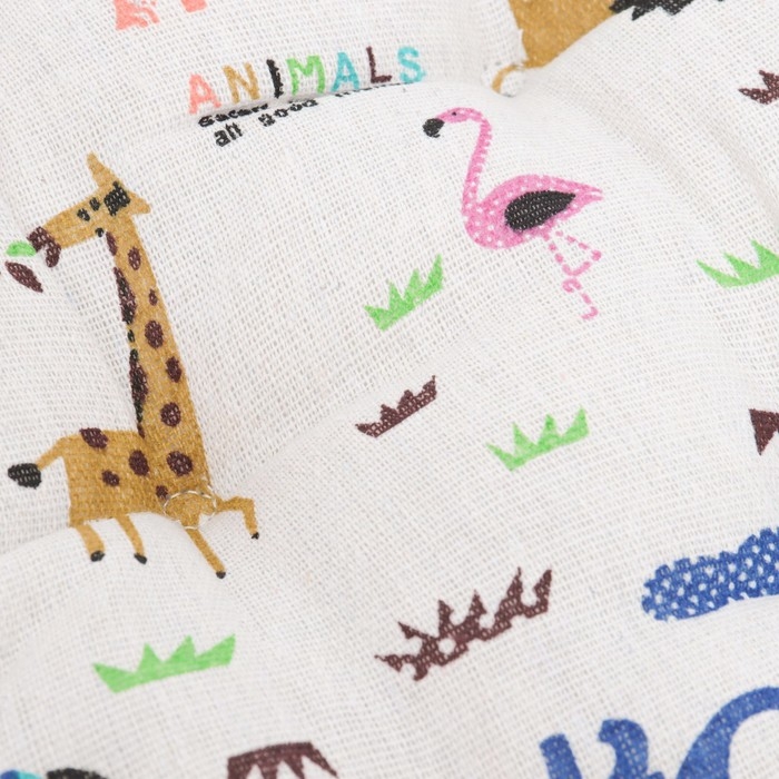 Лежак для животных  Лежак для животных "ЗооМир", 45 х 45 х 10 см, белый