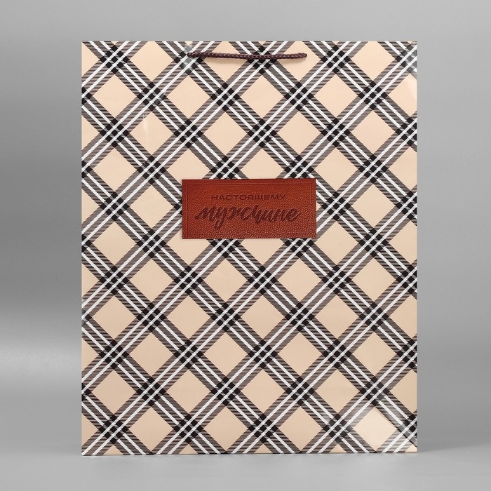 Пакет подарочный ламинированный, упаковка, «Настоящему мужчине», XL, 40 х 49 х 15 см Пакет подарочный ламинированный, упаковка, «Настоящему мужчине», XL, 40 х 49 х 15 см