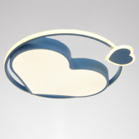 Люстра 1716/3BL LED 80Вт 3000-6000К диммер синий 54х50х6 см BayerLux