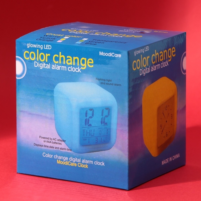 Часы будильник электронные «№1», мод.22, 7,8 х 7,8 см. Часы будильник электронные «№1», мод.22, 7,8 х 7,8 см.