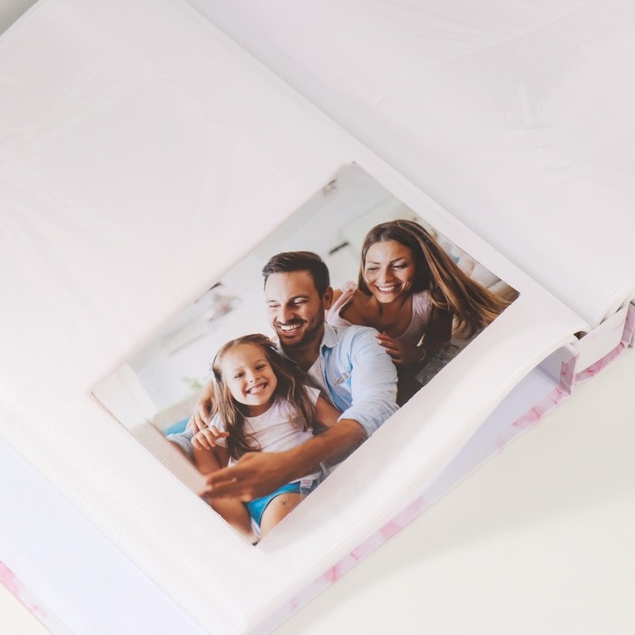 Фотоальбом на 200 фото 13х18 см "Цветочный венок" МИКС 29,5х23,5х5,2 см