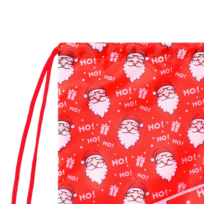 Новый год. Сумка под сладости 290 x 340 мм Новый год. Сумка под сладости 290 x 340 мм "Ho-Ho" (мягкий полиэстер плотностью 210D)
