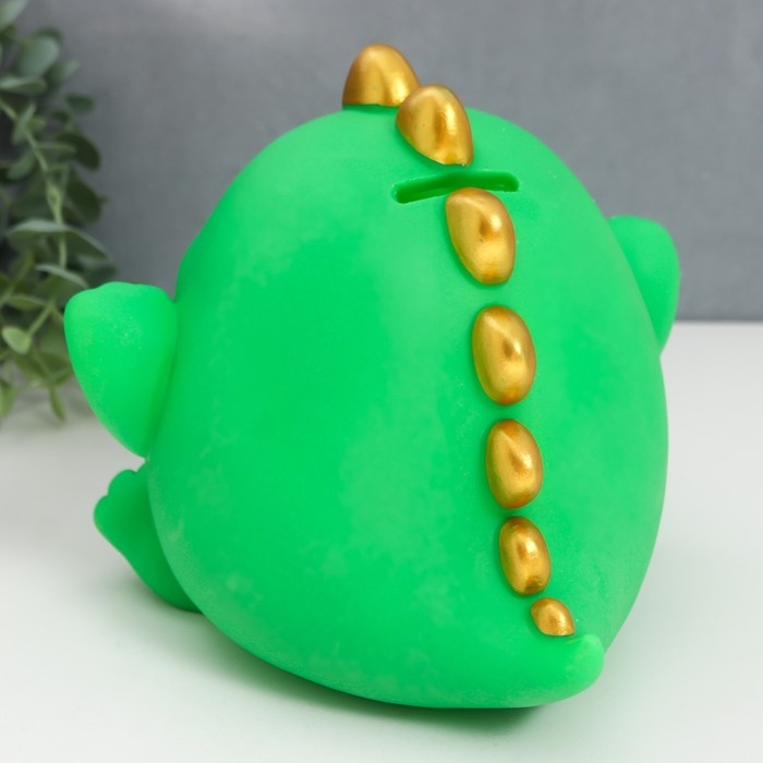 Копилка пластик Копилка пластик "Дракончик - пухляш" МИКС 18х18,5х17 см