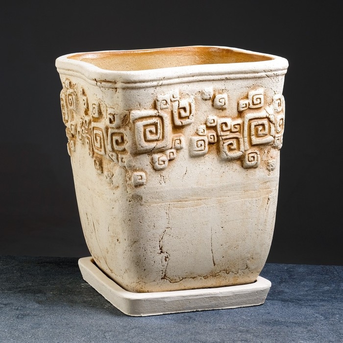 Горшок цветочный Горшок цветочный "Лилия", 25 л, 32 х 32 х 39 см