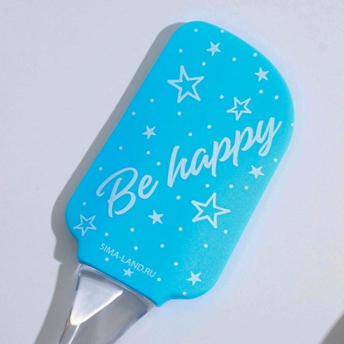 Лопатка силиконовая «Счастье», 5 × 24 см Лопатка силиконовая «Счастье», 5 × 24 см