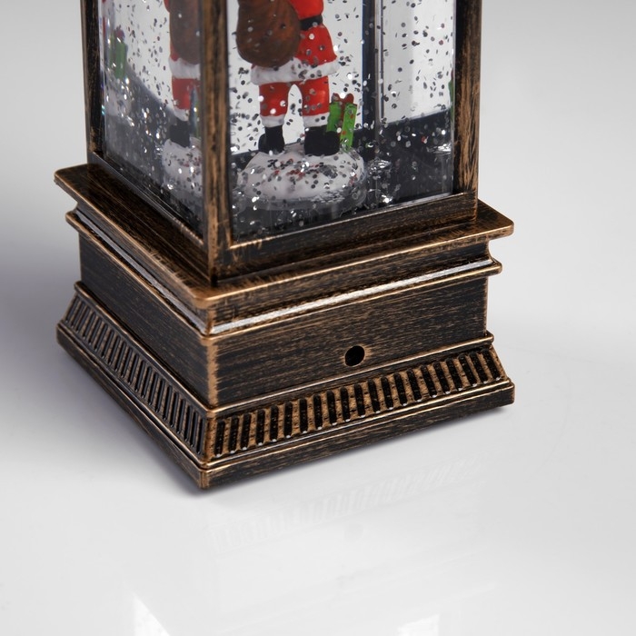 Светодиодная фигура «Фонарь с Дедом Морозом» 7.8 × 19.5 × 7.8 см, пластик, батарейки ААх3 (не в комплекте), USB, свечение тёплое белое Светодиодная фигура «Фонарь с Дедом Морозом» 7.8 × 19.5 × 7.8 см, пластик, батарейки ААх3 (не в комплекте), USB, свечение тёплое белое