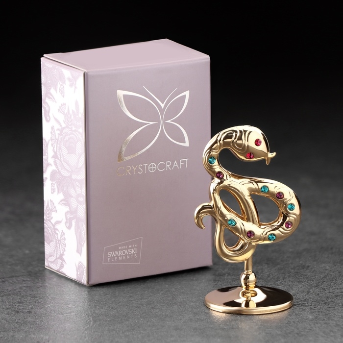 Сувенир «Змея Сувенир «Змея", с кристаллами