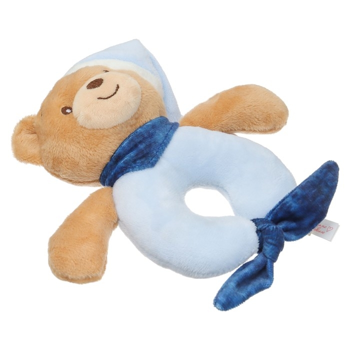 Погремушка мягкая «Мишка в колпачке», Mum&Baby Погремушка мягкая «Мишка в колпачке», Mum&Baby