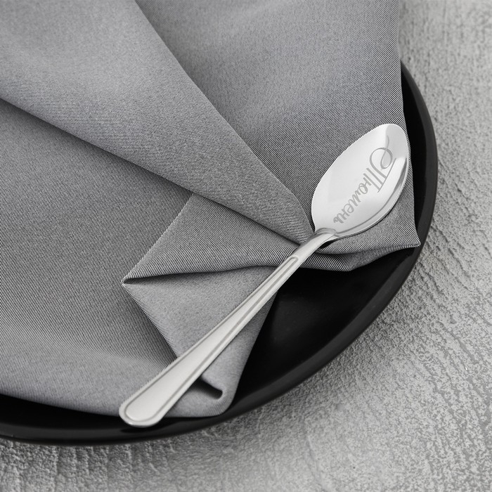 Ложка с гравировкой на открытке &laquo;Тюмень&raquo;, 3 х 14 см