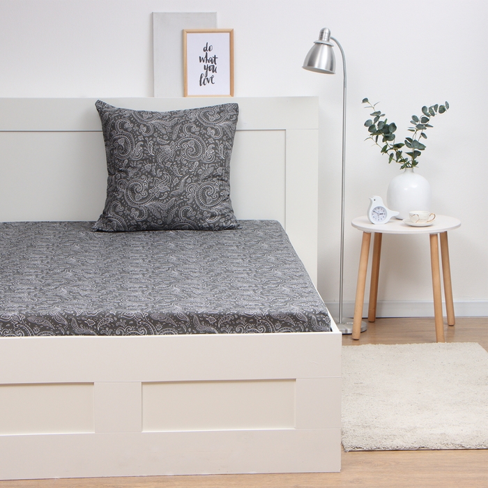 Комплект Экономь и Я Patterns: Простыня 145*214 см, 70*70 см, бязь, 120г, 100% хлопок Комплект Экономь и Я Patterns: Простыня 145*214 см, 70*70 см, бязь, 120г, 100% хлопок