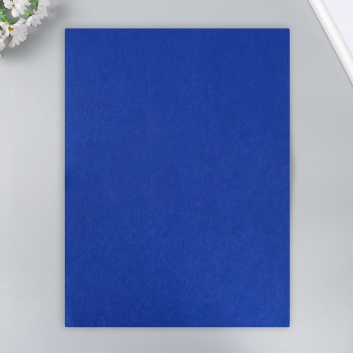 Фетр 1 мм Фетр 1 мм "Тёмно-синий" набор 4 листа 30х40 см