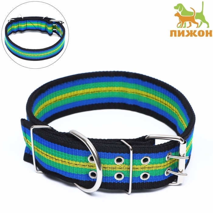 Ошейник четырехслойный, 65 х 4 см, разноцветный Ошейник четырехслойный, 65 х 4 см, разноцветный