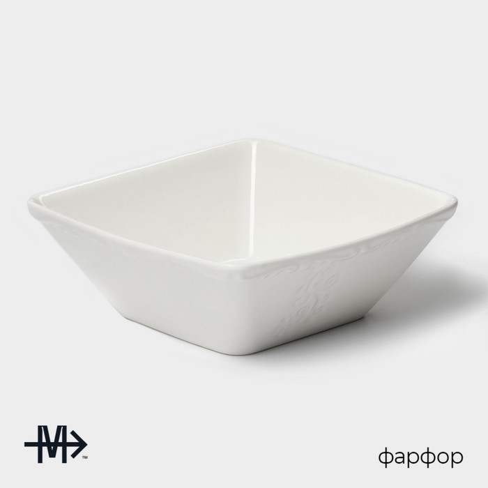 Салатник фарфоровый Magistro Kingdom, 750 мл, 16,5×5,8 см