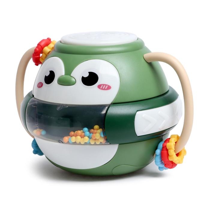 Музыкальная игрушка «Малыш Пингви», с подвижными элементами, звук, свет, цвет зелёный Музыкальная игрушка «Малыш Пингви», с подвижными элементами, звук, свет, цвет зелёный