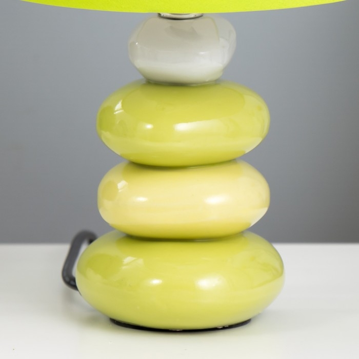 Настольная лампа  Настольная лампа "Динозавры" Е14 15Вт зеленый 20х20х30 см RISALUX