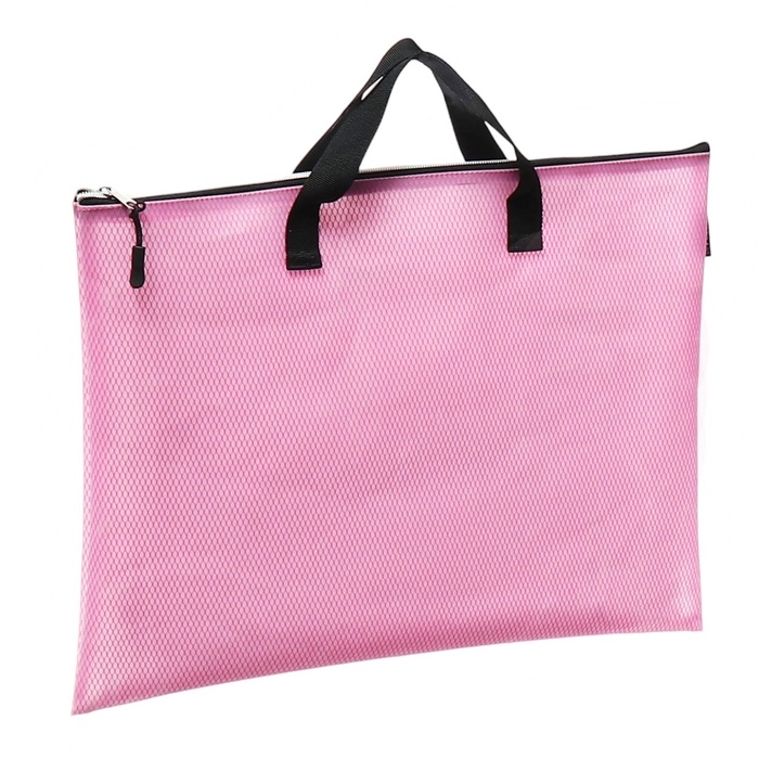 Папка для чертежей и рисунков A3, 420 х 330 х 20 мм, ПВХ, молния сверху, deVENTE Armour, розовая Папка для чертежей и рисунков A3, 420 х 330 х 20 мм, ПВХ, молния сверху, deVENTE Armour, розовая