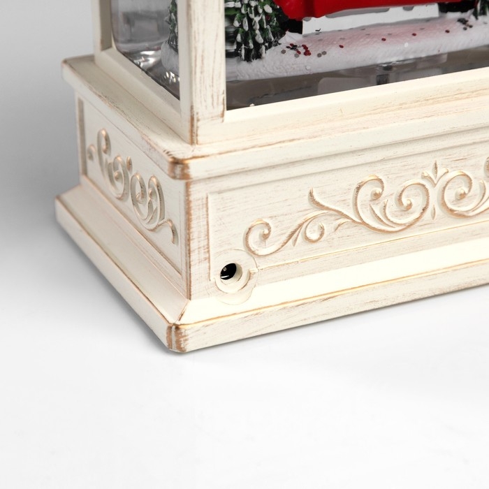 Фигура светодиодная «Новогодние приключения», 21х13.3х8.1 см, музыка, батарейки ААх3 (не в комплекте), USB, свечение тёплое белое Фигура светодиодная «Новогодние приключения», 21х13.3х8.1 см, музыка, батарейки ААх3 (не в комплекте), USB, свечение тёплое белое