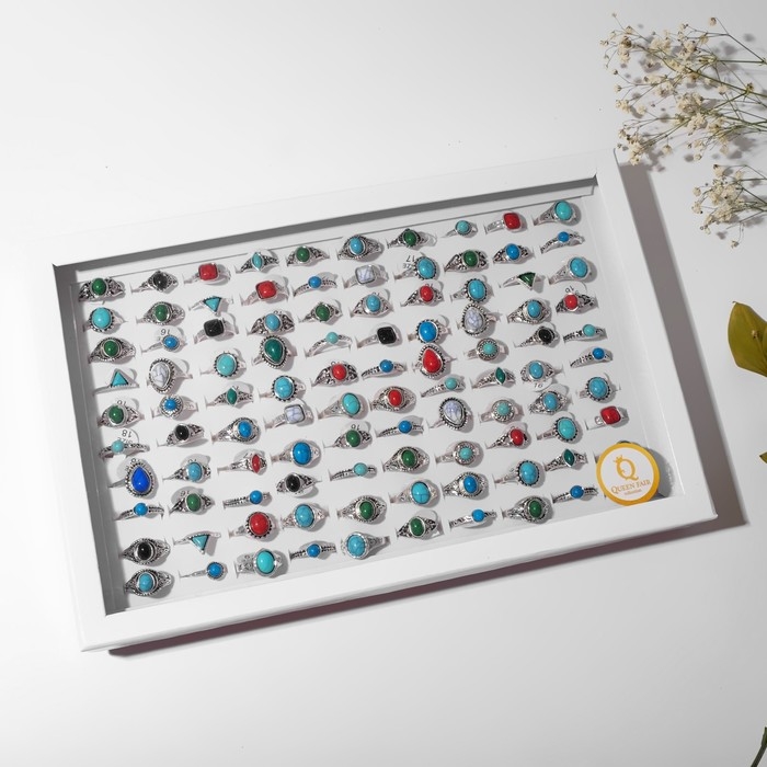 Кольцо «Натурель» Артемида, размер МИКС, цвет МИКС Кольцо «Натурель» Артемида, размер МИКС, цвет МИКС