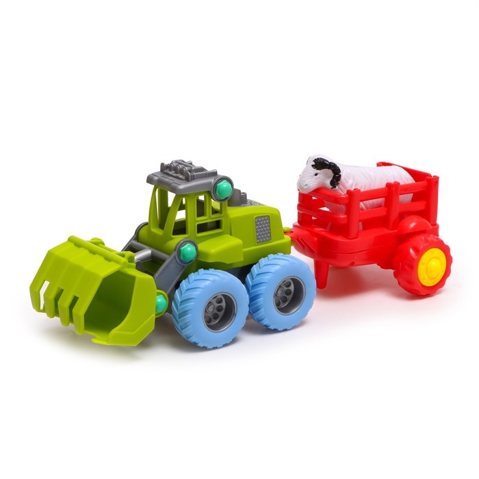 Экскаватор инерционный «Майк», с прицепом, МИКС Экскаватор инерционный «Майк», с прицепом, МИКС