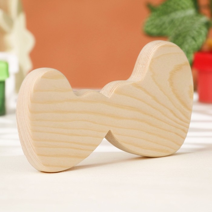 Заготовка для творчества Заготовка для творчества "Сердечки обнимашки", 11 х 6 х 1,2 см, сосна
