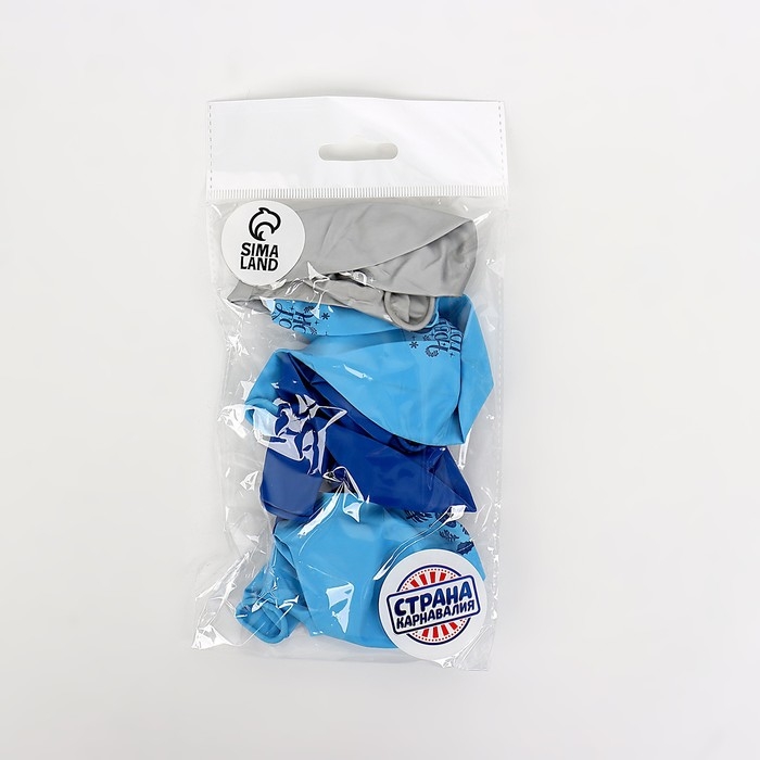 Воздушный шар латексный 12 Воздушный шар латексный 12" «Новогоднее Счастье», 10 шт.