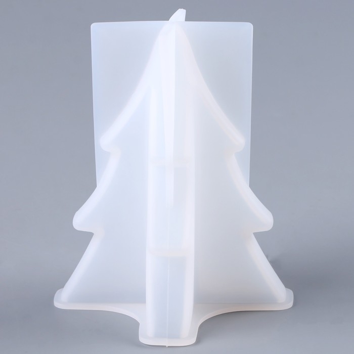 Силиконовая форма для эпоксидной смолы «Ёлочка», для свечей, 10 × 11,8 × 11,8 см Силиконовая форма для эпоксидной смолы «Ёлочка», для свечей, 10 × 11,8 × 11,8 см