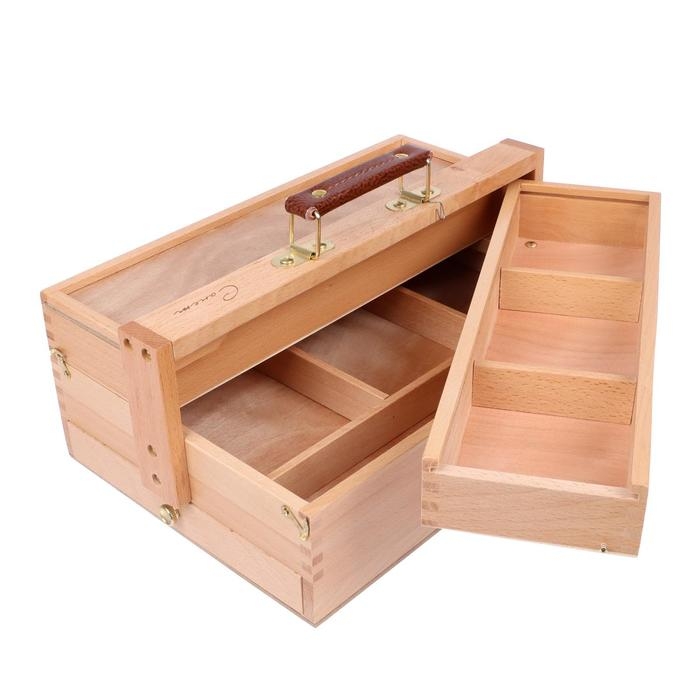 Ящик художника, 360 х 235 х 15 мм, ЗХК Ящик художника, 360 х 235 х 15 мм, ЗХК "Сонет", бук, 1601271-3