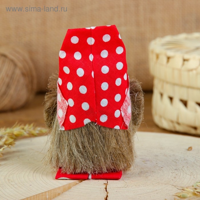 Оберег «Домовой с долларами», будьте здоровы, 10 см, микс Оберег «Домовой с долларами», будьте здоровы, 10 см, микс