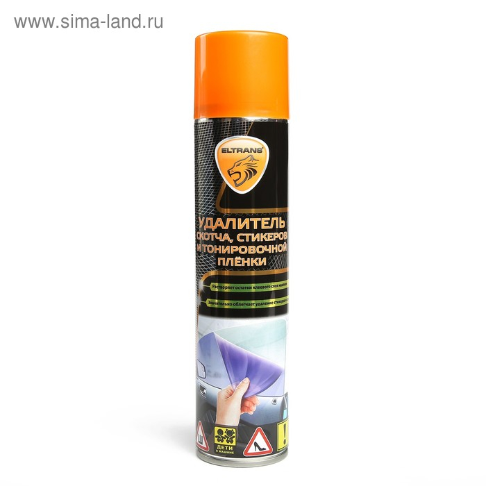 Удалитель следов скотча и тонировочной пленки Элтранс, 400 мл, аэрозоль EL-0707.04 Удалитель следов скотча и тонировочной пленки Элтранс, 400 мл, аэрозоль EL-0707.04