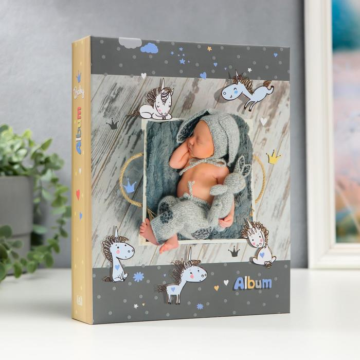 Фотоальбом Фотоальбом "Малыш" на 72фото, 36 листов, 15х21 см