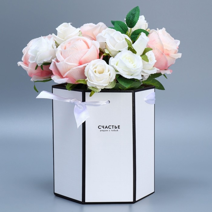 Переноска складная шестигранник «Счастье», 17 × 14,8 × 19,5 см Переноска складная шестигранник «Счастье», 17 × 14,8 × 19,5 см