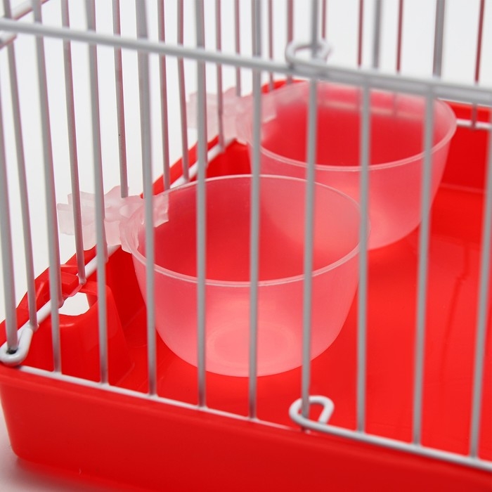 Клетка для грызунов укомплектованная RT-2q, 22 х 16 х 20 см, красная Клетка для грызунов укомплектованная RT-2q, 22 х 16 х 20 см, красная