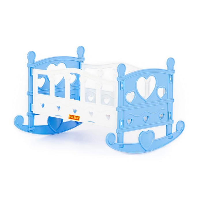 Кроватка-качалка для кукол сборная, 7 элементов, в пакете, МИКС Кроватка-качалка для кукол сборная, 7 элементов, в пакете, МИКС