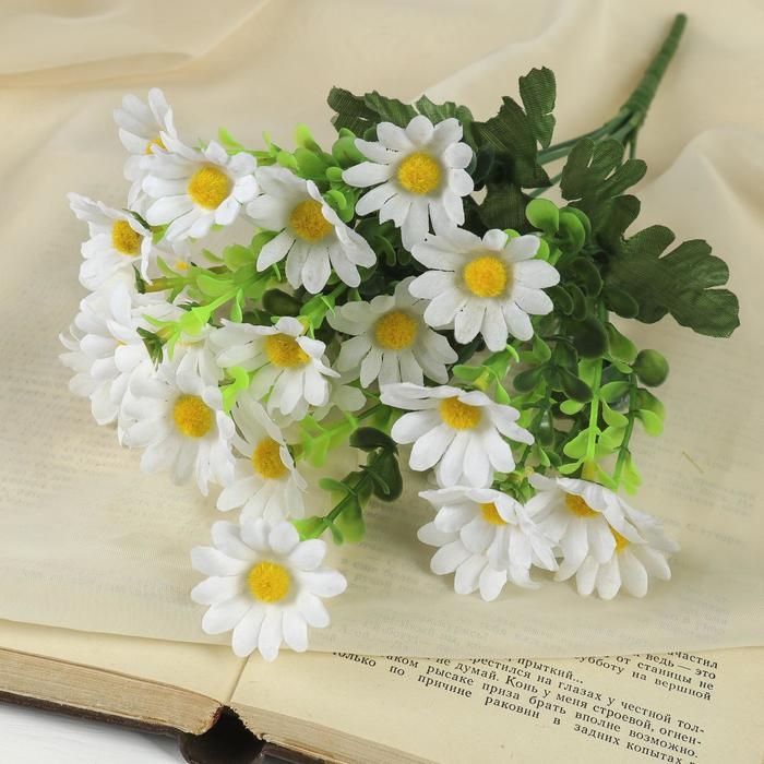 Букет Букет "Ромашки полевые" 30 см, d-4 см